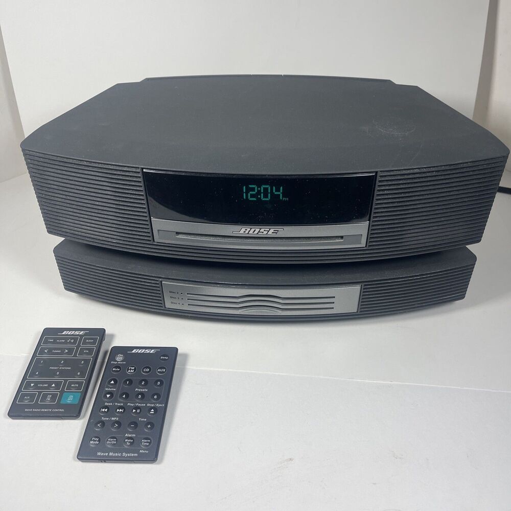 Bose Wave Music System CD AM/FM Radio with Multi-CD Changer / No Remote / AS-IS